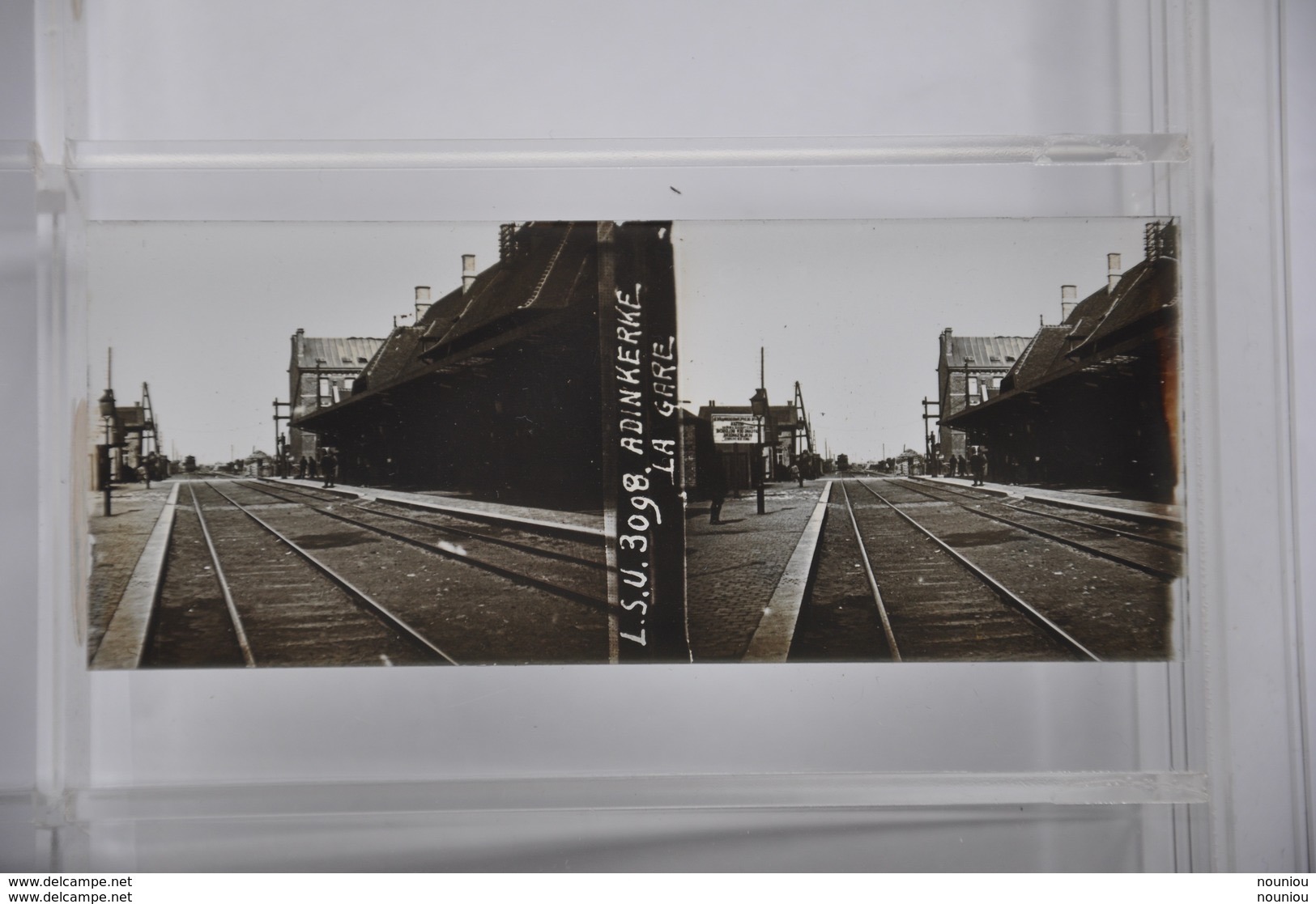 Rare Collection 136 Vues Stéréoscopiques Plaques De Verre WW1 Grande Guerre Belgique - Zeppelin Tank Train Gare Tranchée - Plaques De Verre