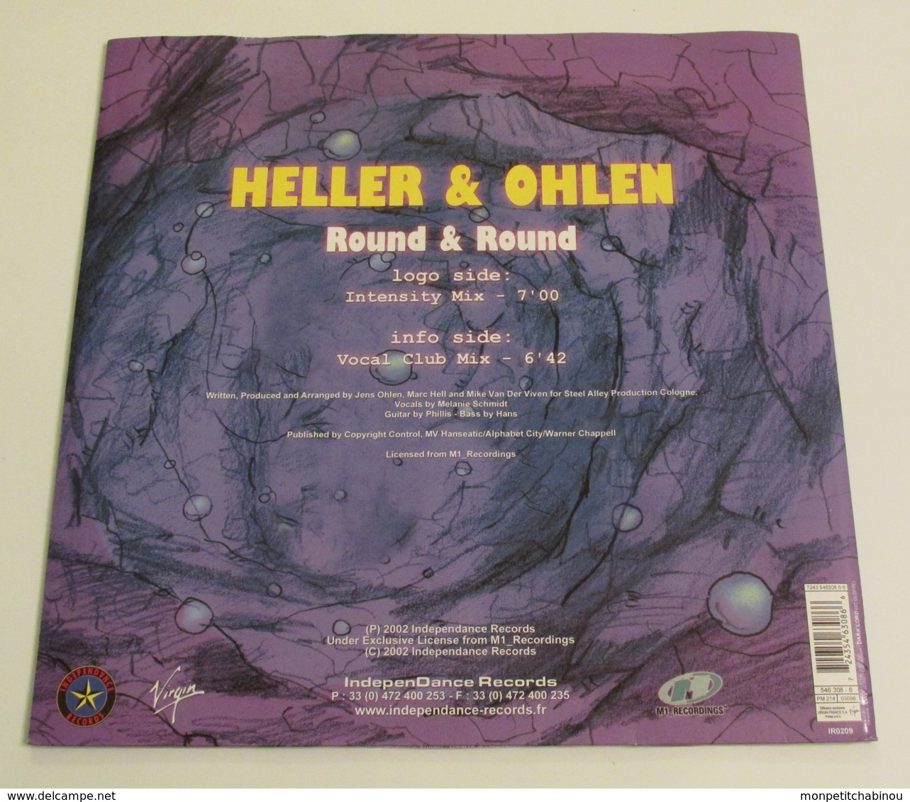 Maxi 33T HELLER & OHLEN : Round & Round - Dance, Techno En House