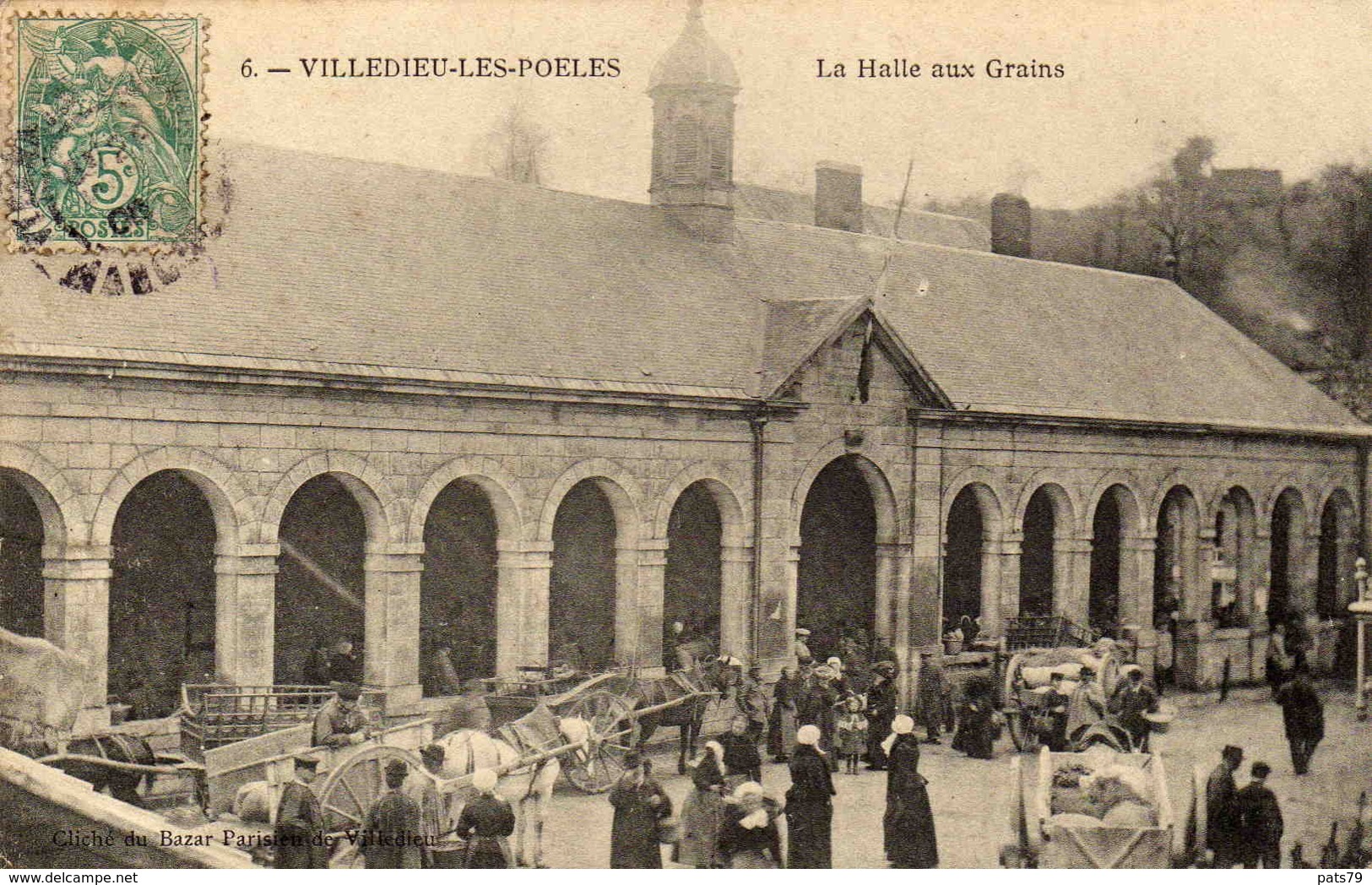 VILLEDIEU -LES - POELES  - La Halle Aux Grains - Villedieu