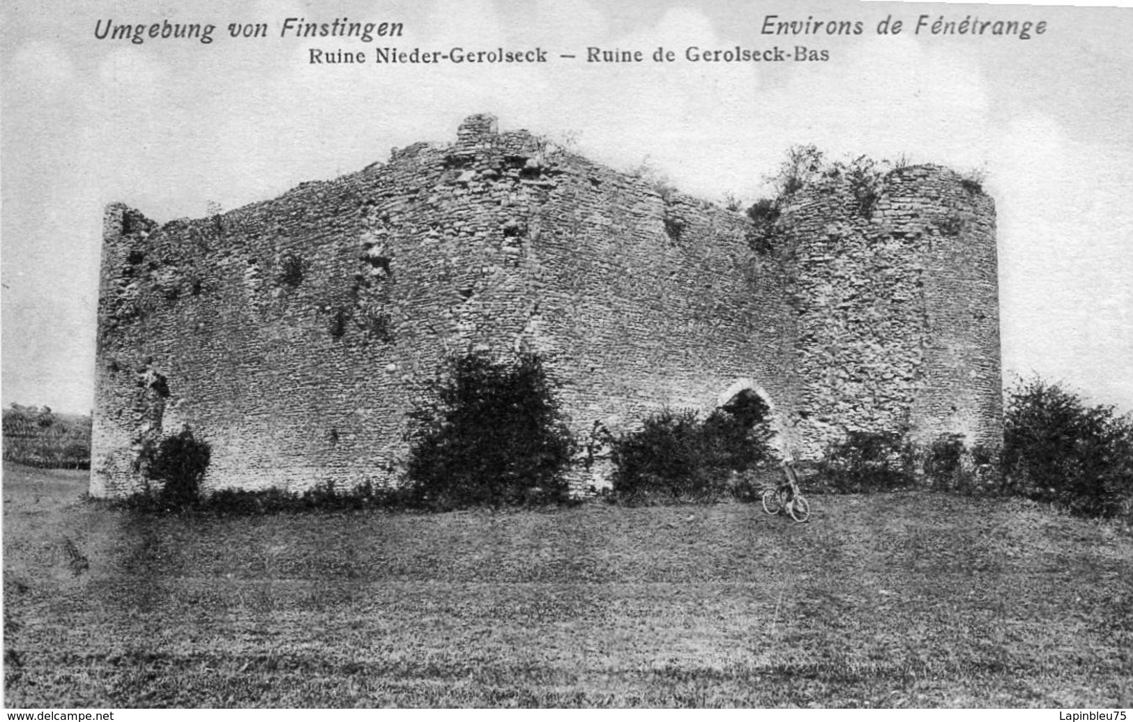 CPA 57 Moselle Fénétrange Lorraine Finstingen Ruine Nieder Gerolseck - Fénétrange