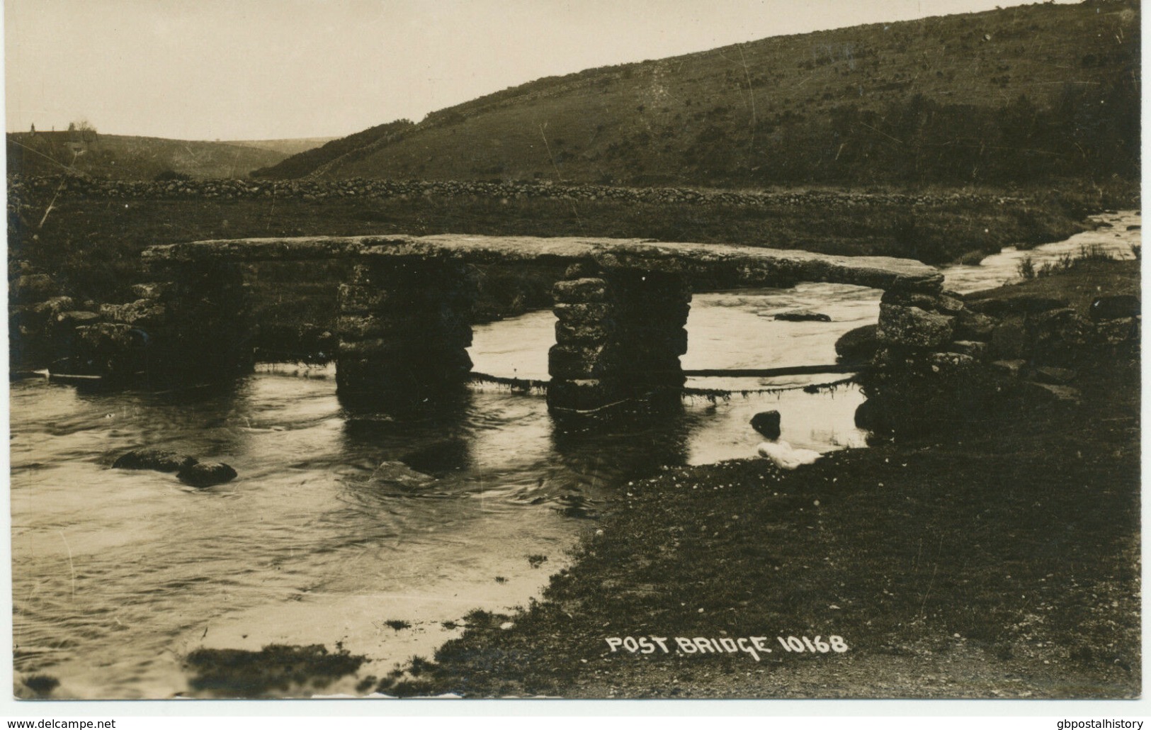 UK POSTBRIDGE Ca. 1910, Superb Unused RP (Dartmoor) - Dartmoor