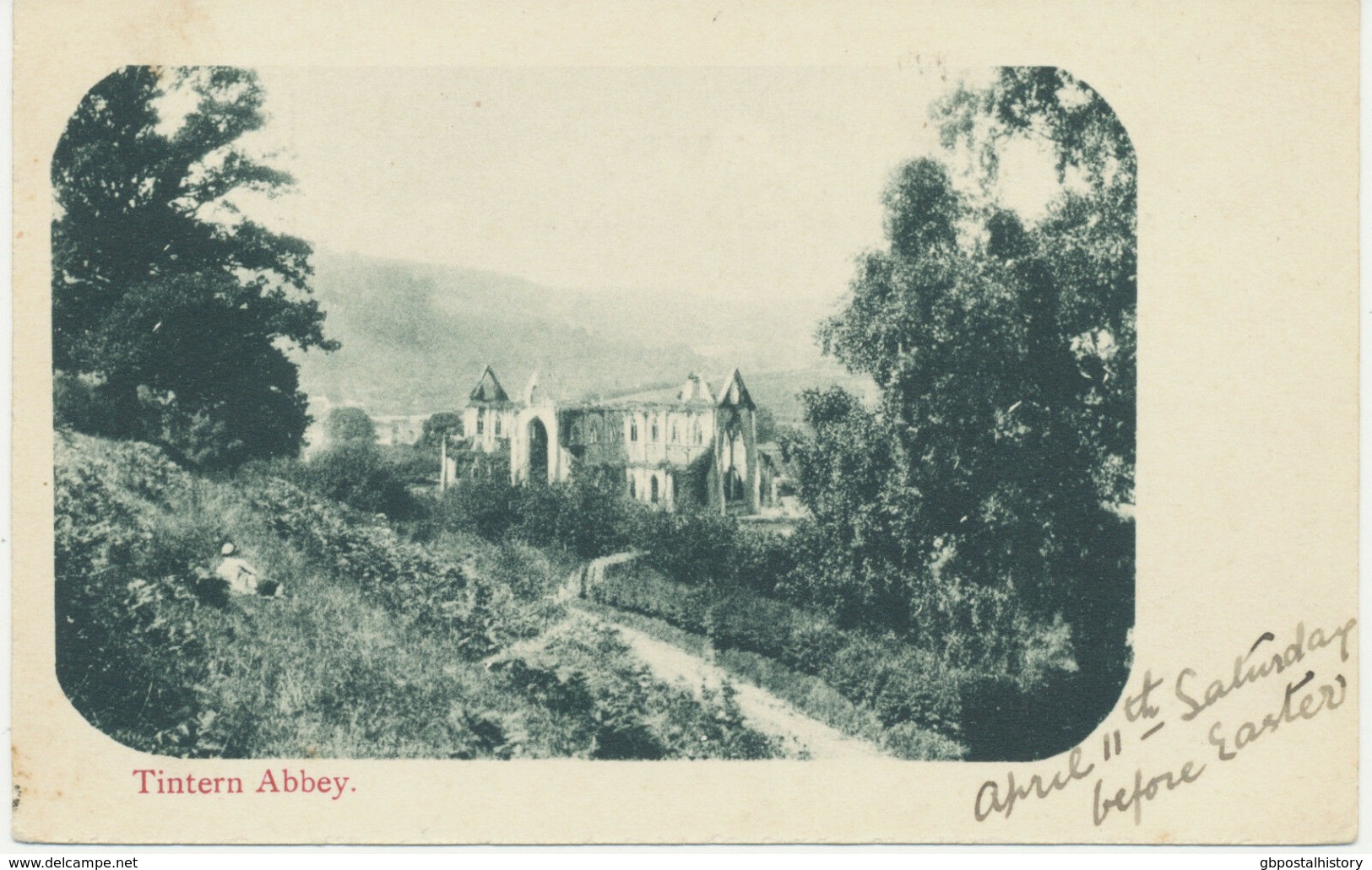 UK TINTERN Abbey, Superb Used, Ca. 1900 - Monmouthshire