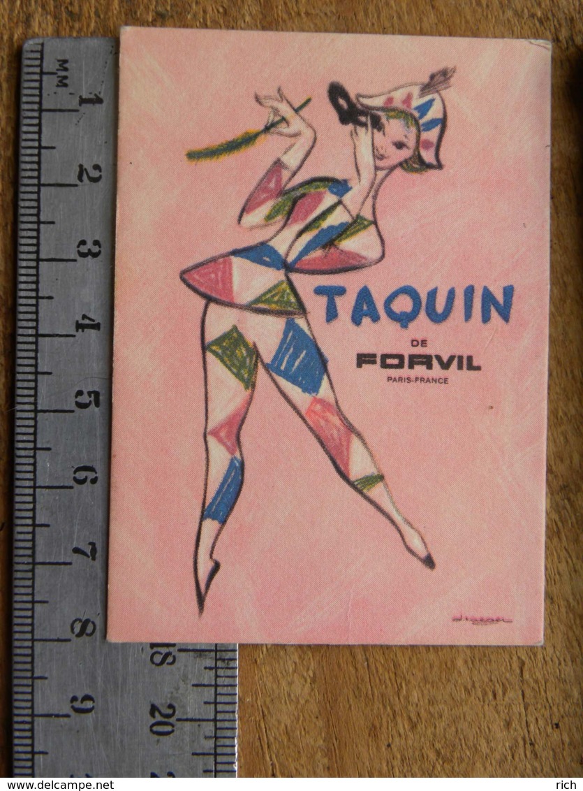 Carte Parfumée - TAQUIN DE PORVIL - Non Classés