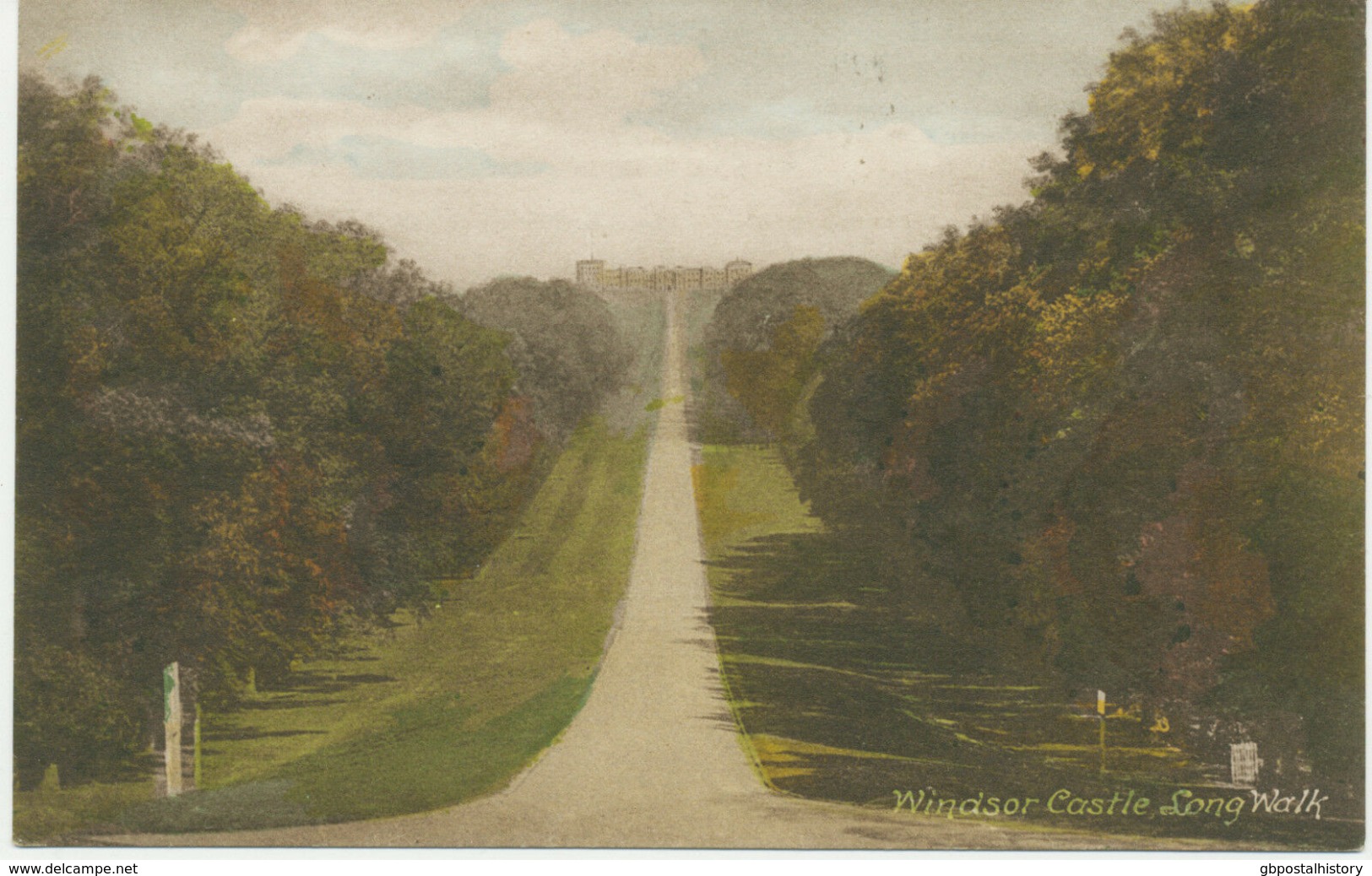 UK WINDSOR Castle, Long Walk, Superb Unused, Ca. 1910 - Windsor Castle