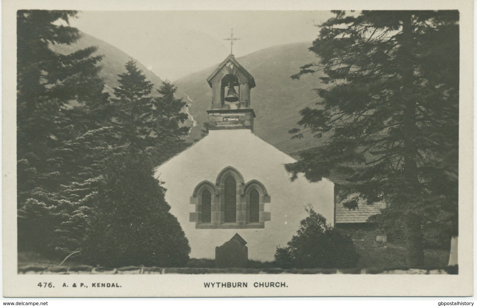 UK WYTHBURN Church, Superb Unused RP, Ca. 1910 - Other & Unclassified