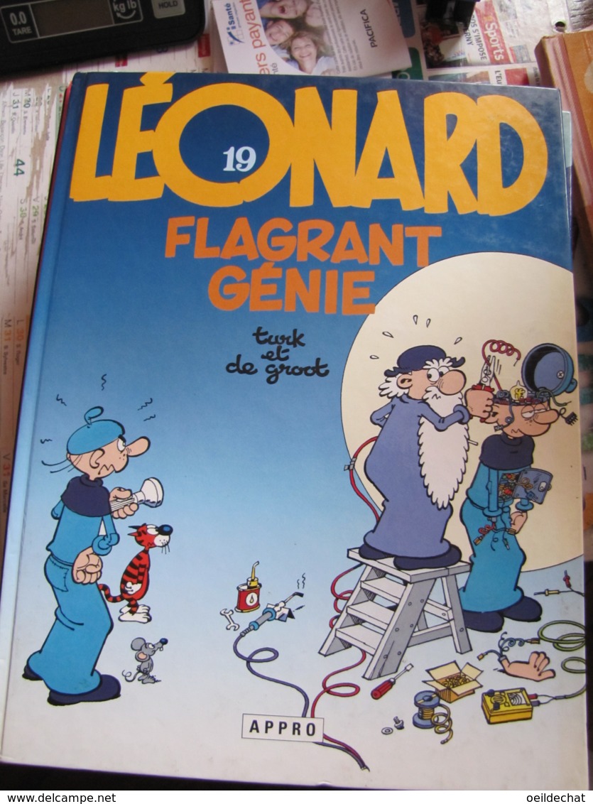 14855  Léonard : Flagrant Génie De Turk Et De Groot    1990 - Autres & Non Classés