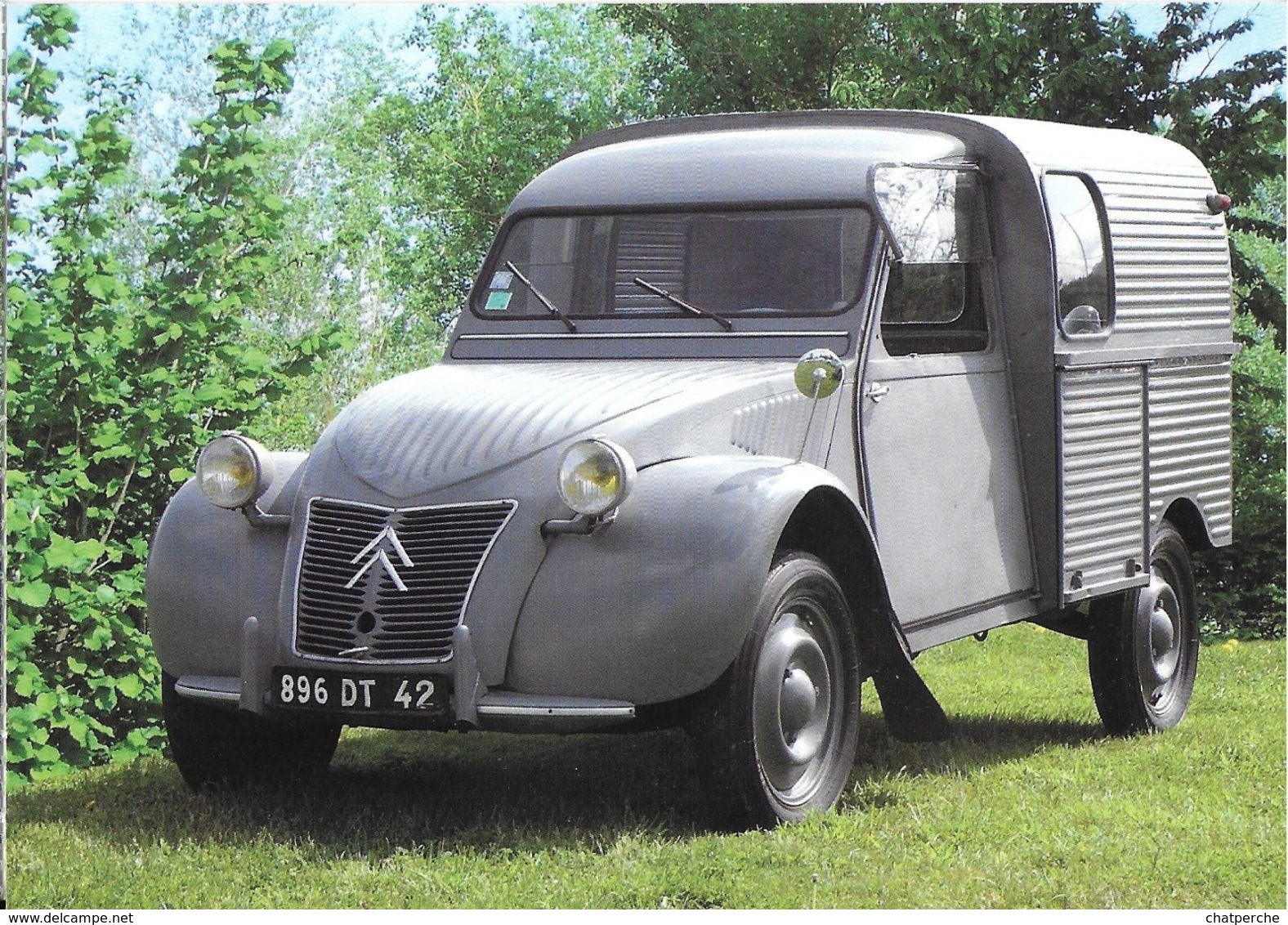 TRANSPORT AUTOMOBILE 2 CV CITROËN PASSION 2 PATTES N° 10 2 CV CAMIONNETTE AZU 1956  EDIT.CREA7 - Passenger Cars