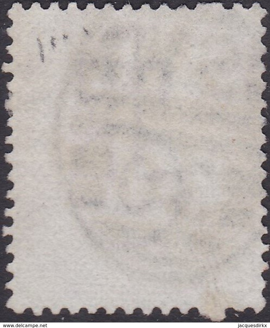 England  .   SG   141  .   Pl.  8   ( 2 Scans ) .  Wmk  Orb     .  O   .    Cancelled .   /   .   Gebruikt - Usati