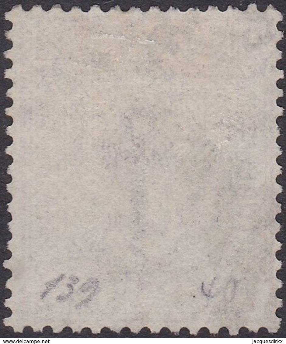 England  .   SG   139  .   Pl.  3   ( 2 Scans ) .  Wmk  Anchor     .  O   .    Cancelled .   /   .   Gebruikt - Oblitérés