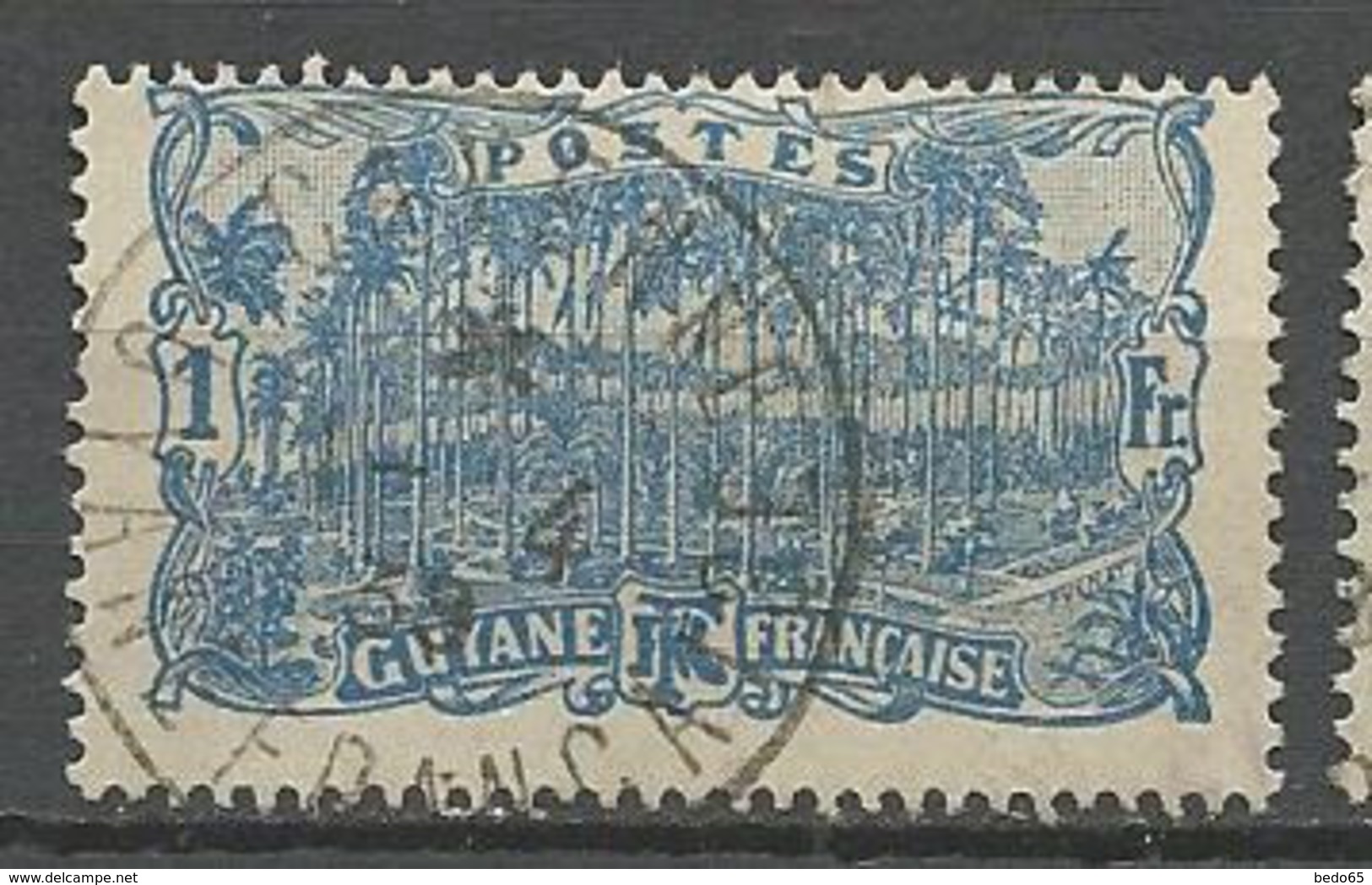 GUYANE N° 87 OBL - Used Stamps