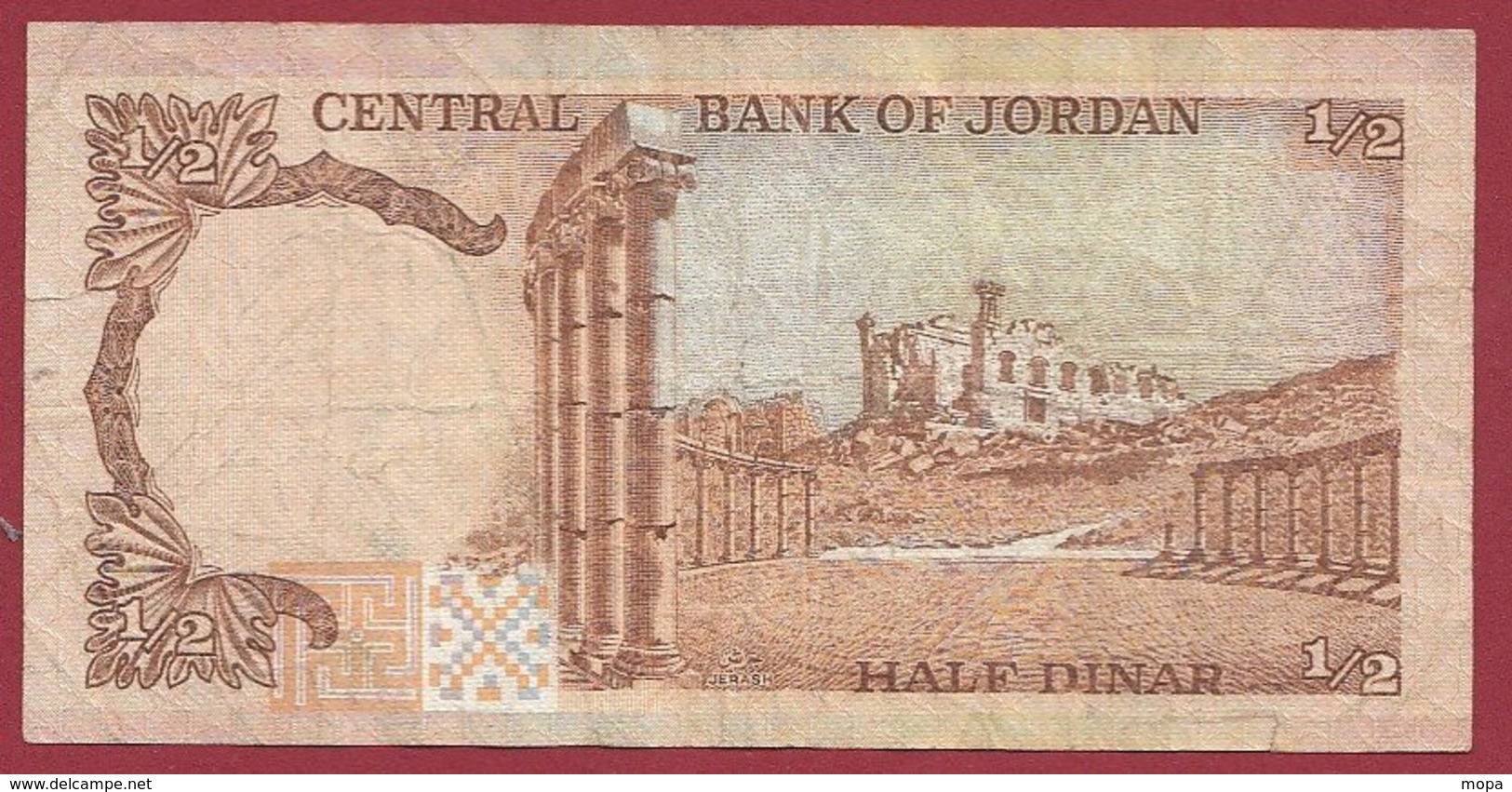 Jordanie  1/4  Dinar 1975/92 (Sign 15)  Dans L 'état  (164) - Jordan