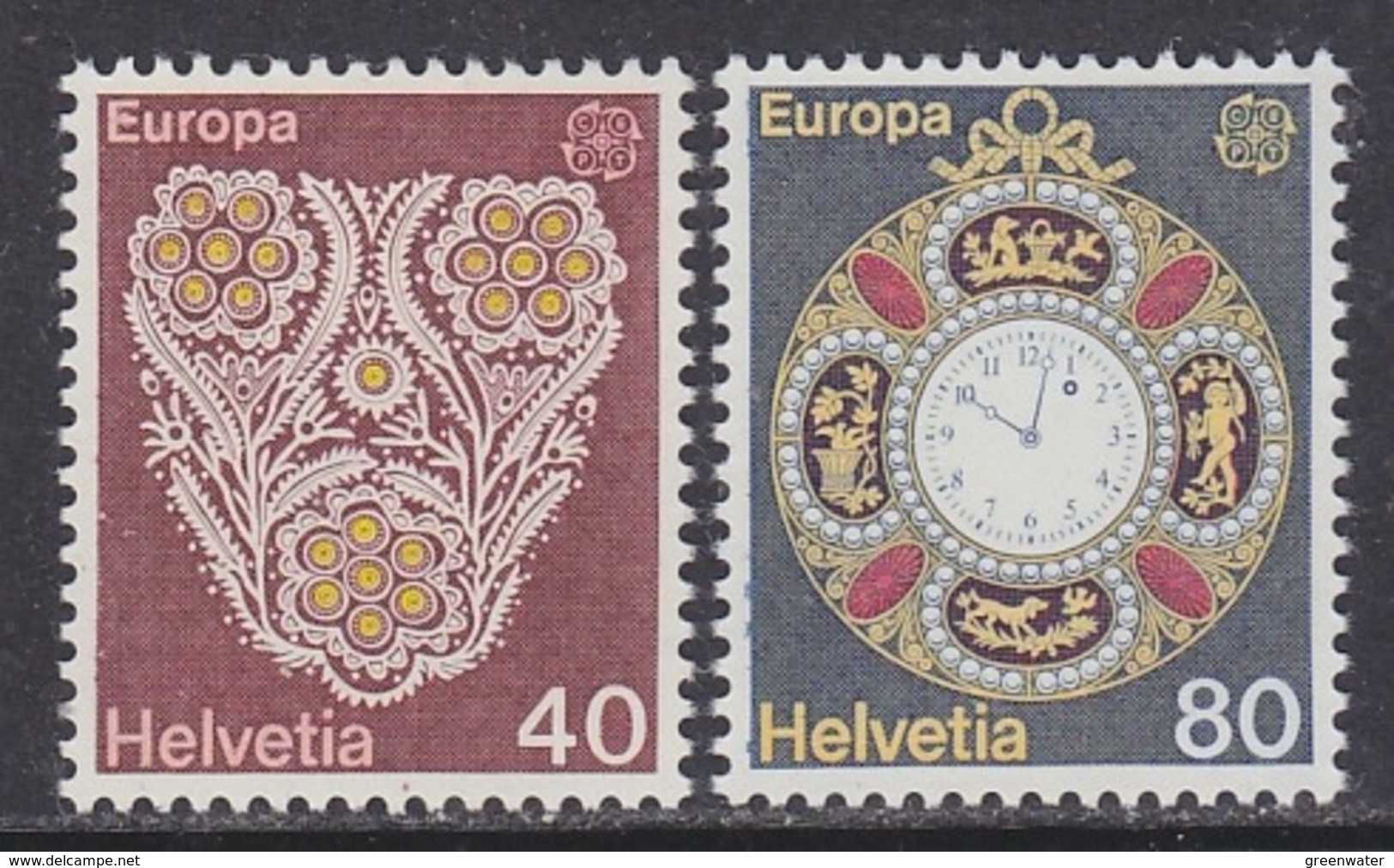 Europa Cept 1976  Switzerland 2v ** Mnh (44858F) - 1976