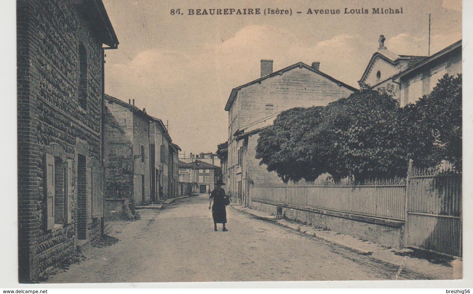Isère BEAUREPAIRE Avenue Louis Michel - Beaurepaire
