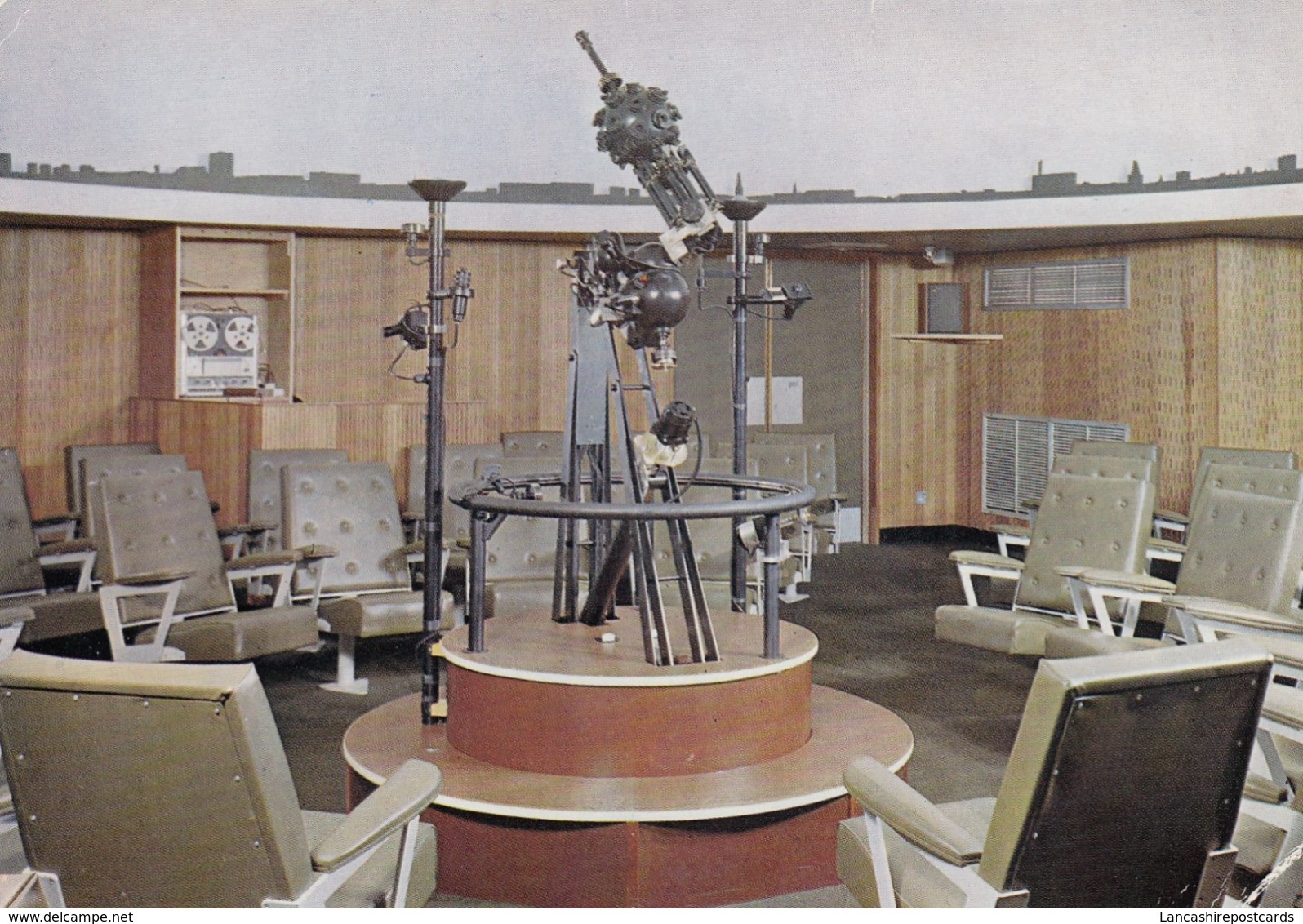 Postcard Planetarium Liverpool Museum Showing Zeiss Projector / Astronomy Interest My Ref  B23830 - Astronomy