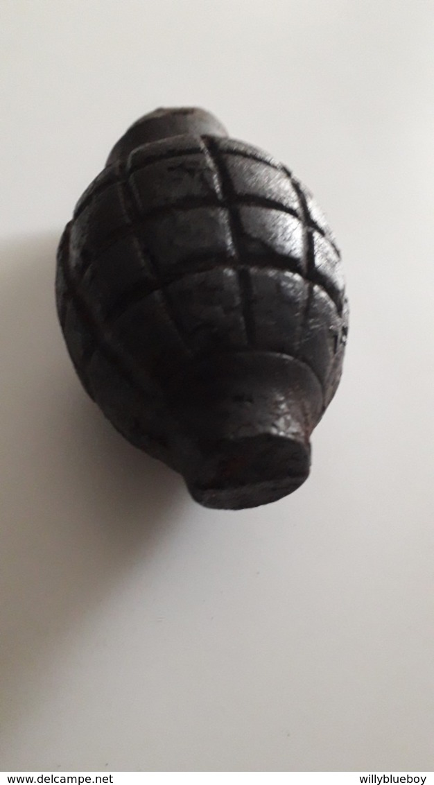 Grenade Citron Foug Ww1 - Armes Neutralisées