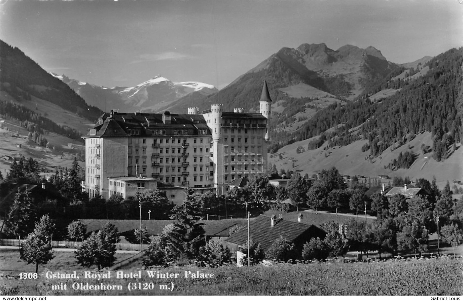 Gstaad Royal Hotel Winter Palace Mit Oldenhorn - Gstaad