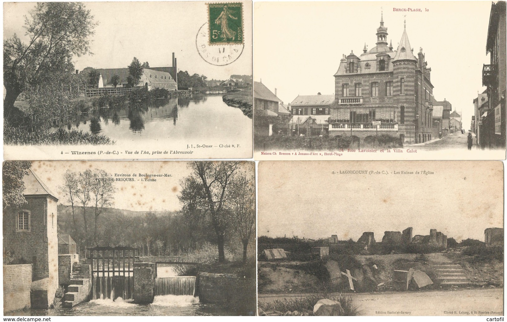 Lot De 80 CPA Du PAS-DE-CALAIS (59) - 5 - 99 Postcards