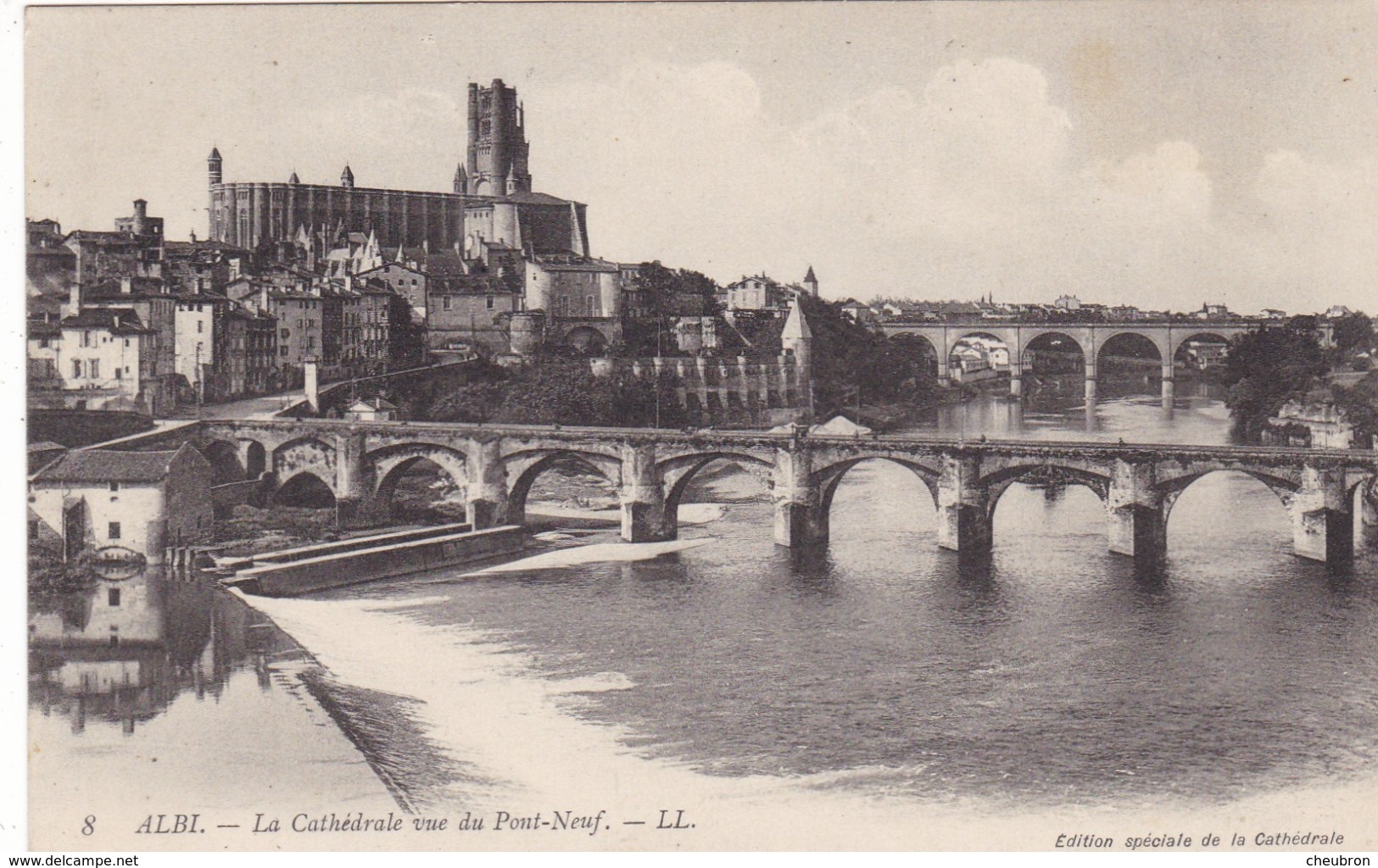 81. ALBI. LOT DE 6 CPA. DIVERS ASPECTS DE LA CATHÉDRALE SAINTE CECILE - Albi