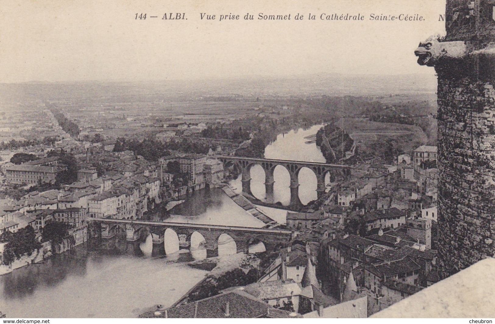 81. ALBI. LOT DE 6 CPA. DIVERS ASPECTS DE LA CATHÉDRALE SAINTE CECILE