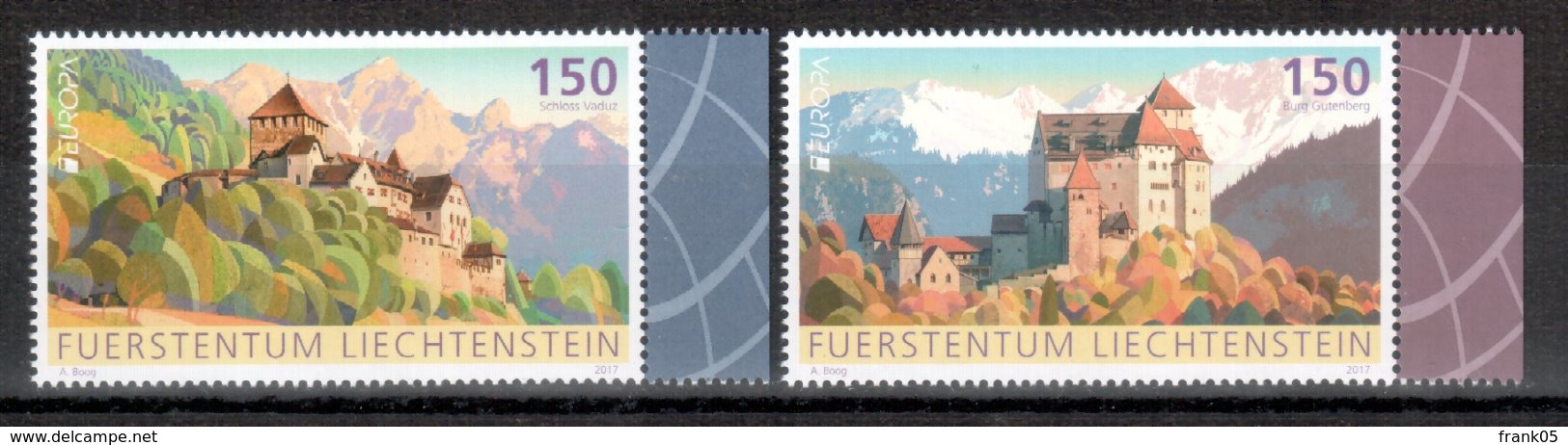 Liechtenstein 2017 Satz/set EUROPA ** - 2017