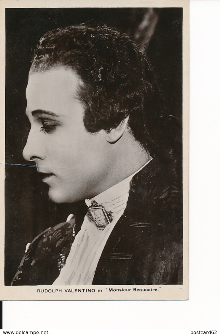Cpa Cinema Rodolfo Valentino, Silent Movie, LOT Of 10 Original Photo - Postcards, Italian Actor - Actors