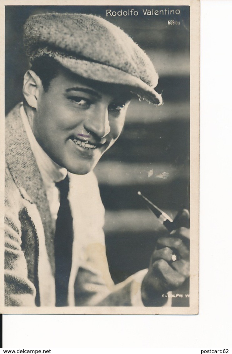 Cpa Cinema Rodolfo Valentino, Silent Movie, LOT Of 10 Original Photo - Postcards, Italian Actor - Actors