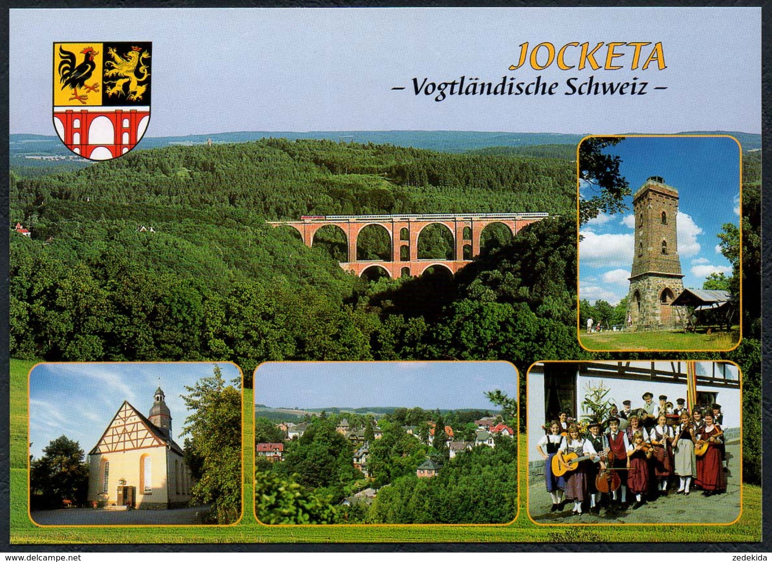 C8489 - TOP Jocketa Brücke - Bild Und Heimat Reichenbach - Vogtland