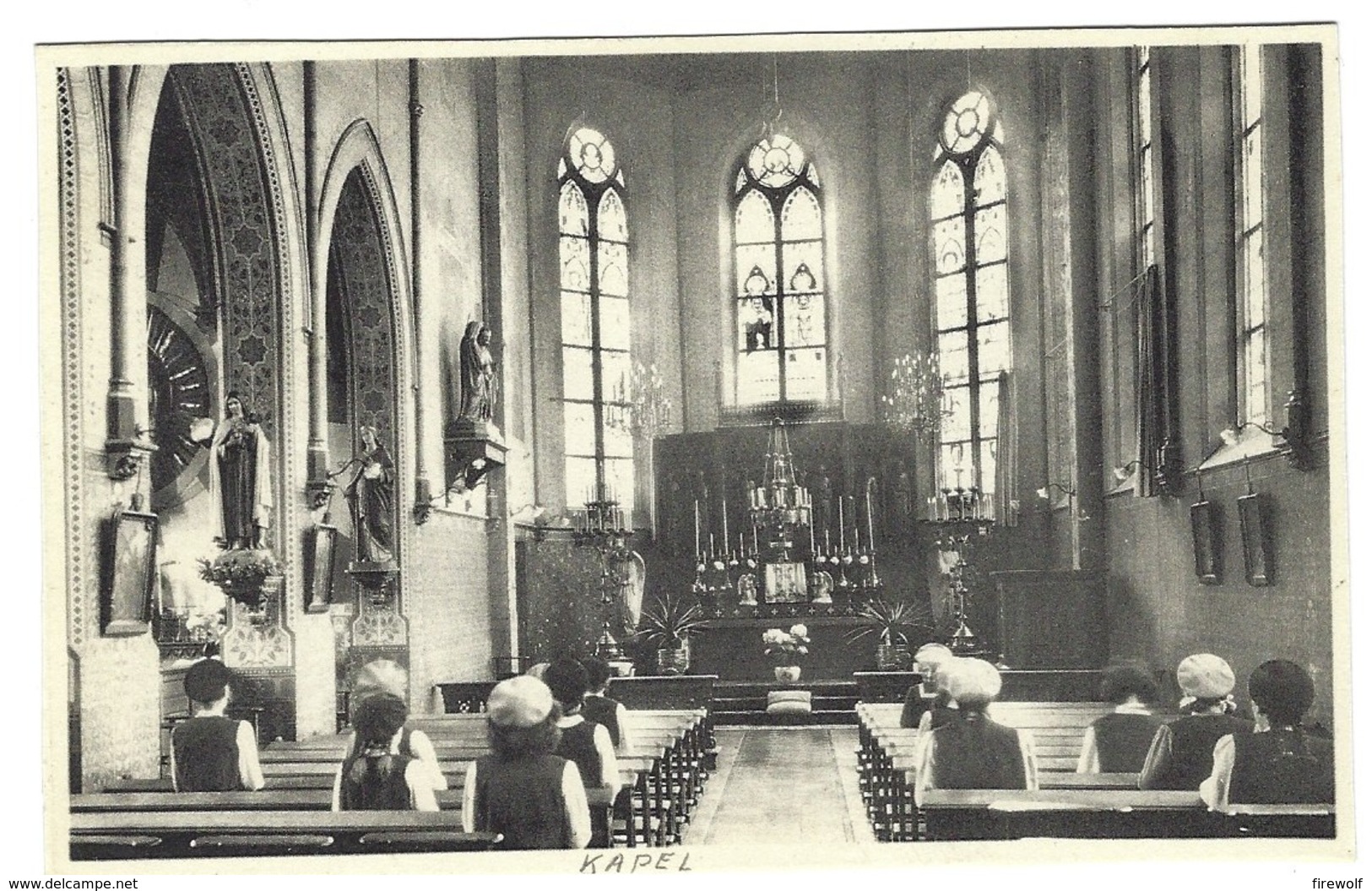 X01 - Assche Mollem - Pensionnat De Religieuses Ursulines - Chapelle - Asse