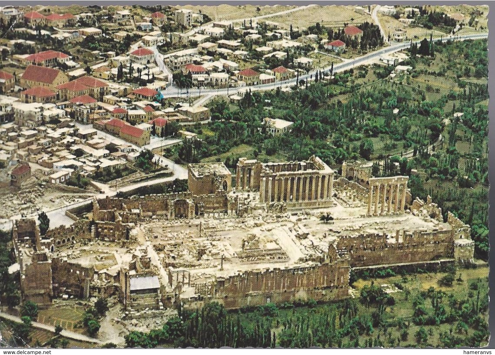 General View Of Baalbeck, And The Ruins - H395 - Libano