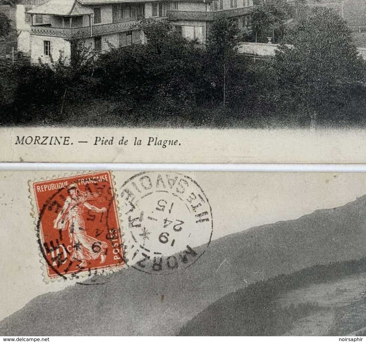 ↂ 74 MORZINE LA PLAGNE 1915 1917 LOT CARTE POSTALE ANCIENNE RARE CPA HAUTE-SAVOIE ALPES CAFÉ POSTE MORNEX LAPLACE GEX - Morzine