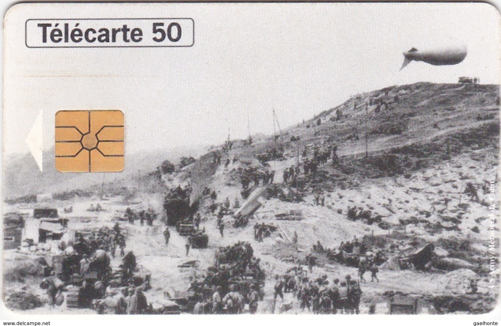 TC122 TÉLÉCARTE 50 UNITÉS - 1944-1994 - 50ème ANNIVERSAIRE DES DÉBARQUEMENTS... - OMAHA BEACH 10 JUIN 1944 - Leger