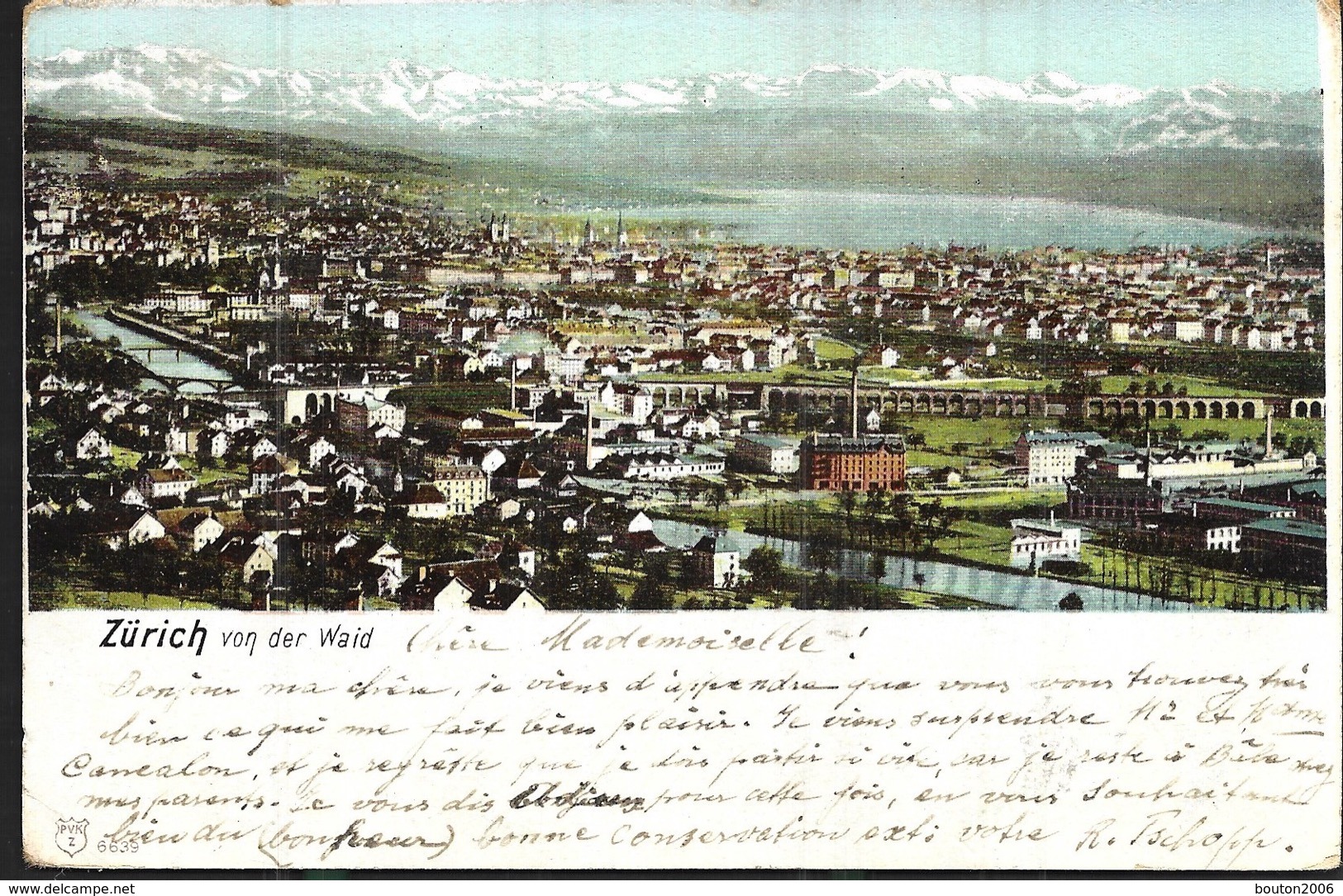 Zürich Zurich Von Der Wald 1904 - Wald