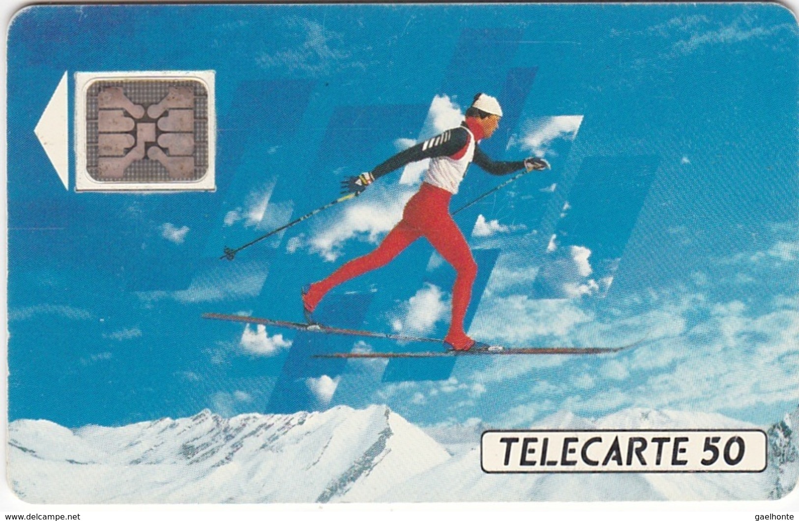 TC131 TÉLÉCARTE 50 UNITÉS - XVIèmes JEUX OLYMPIQUES D'HIVER - ALBERTVILLE 92 - Olympic Games