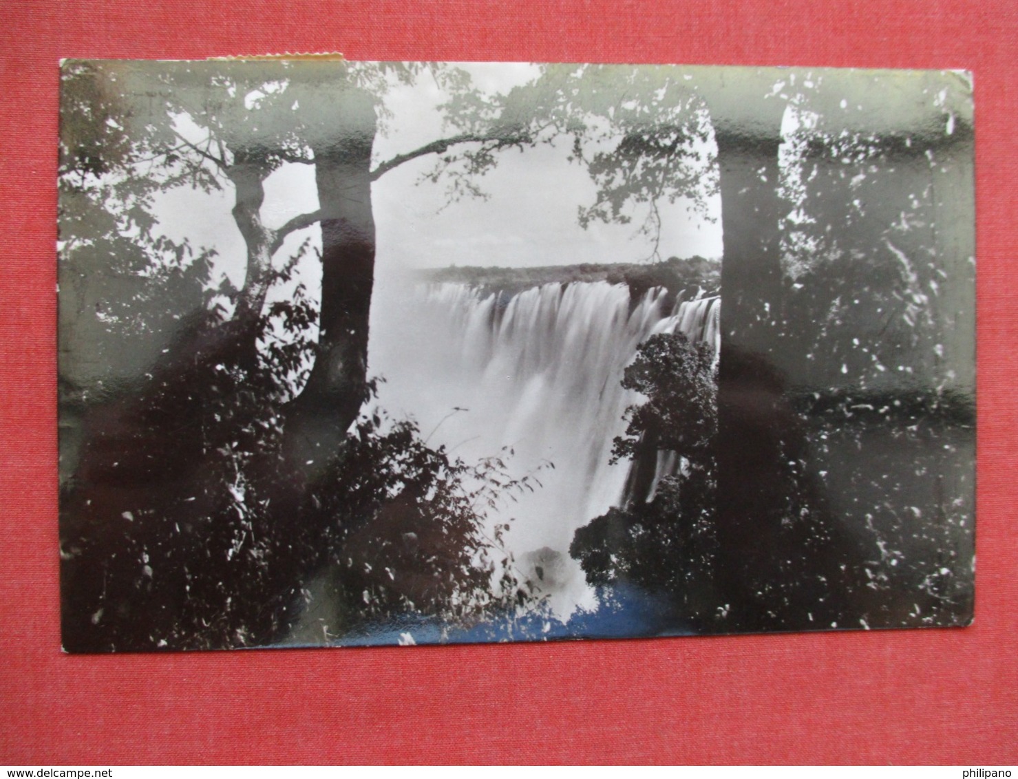 Eastern Cataract Victoria Fall  Southern Rhodesia  Stamp & Cancel Ref 3647 - Zambia