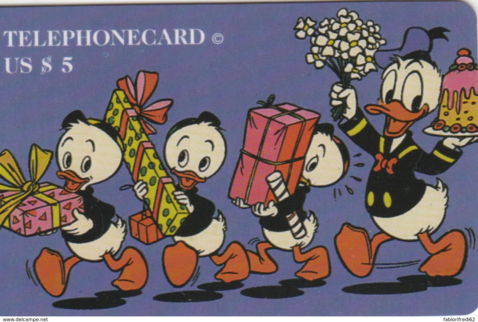 PREPAID PHONE CARD STATI UNITI DISNEY (E49.42.3 - Autres & Non Classés