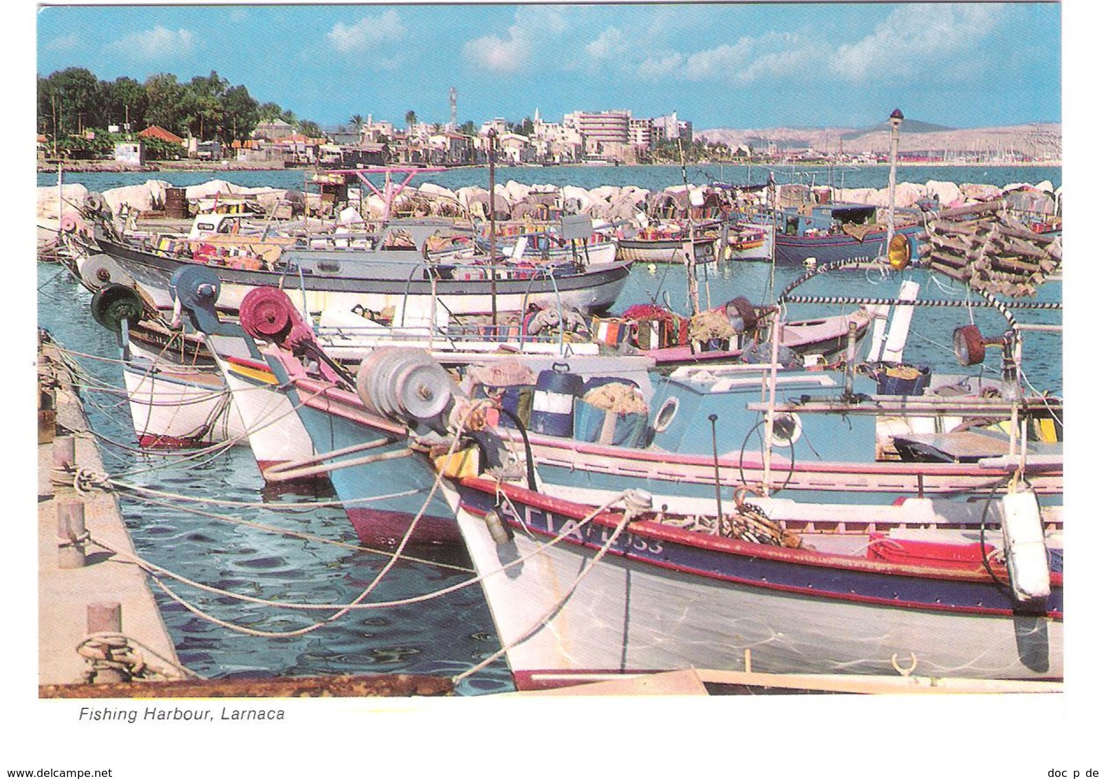 Zypern - Cyprus - Chypre - Larnaca - Fishing Harbour - Zypern