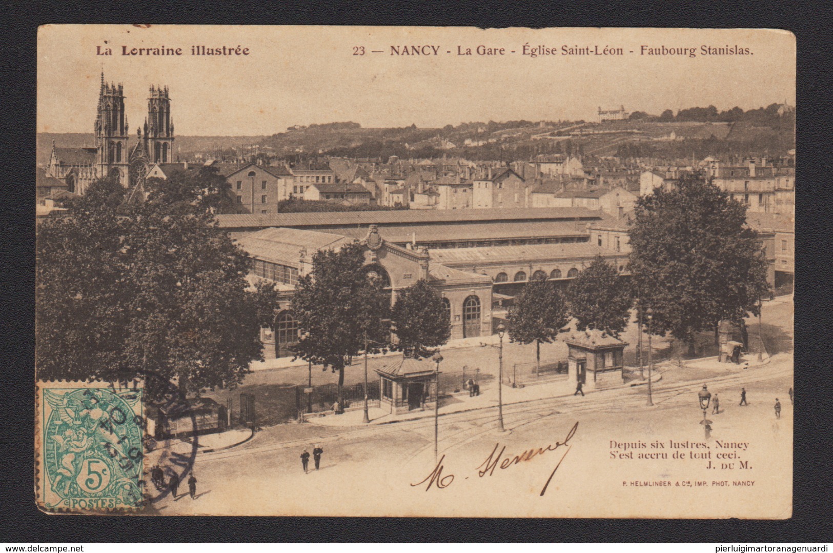 19104 Nancy - La Gare - Eglise Saint Léon - Faubourg Stanislas F - Nancy