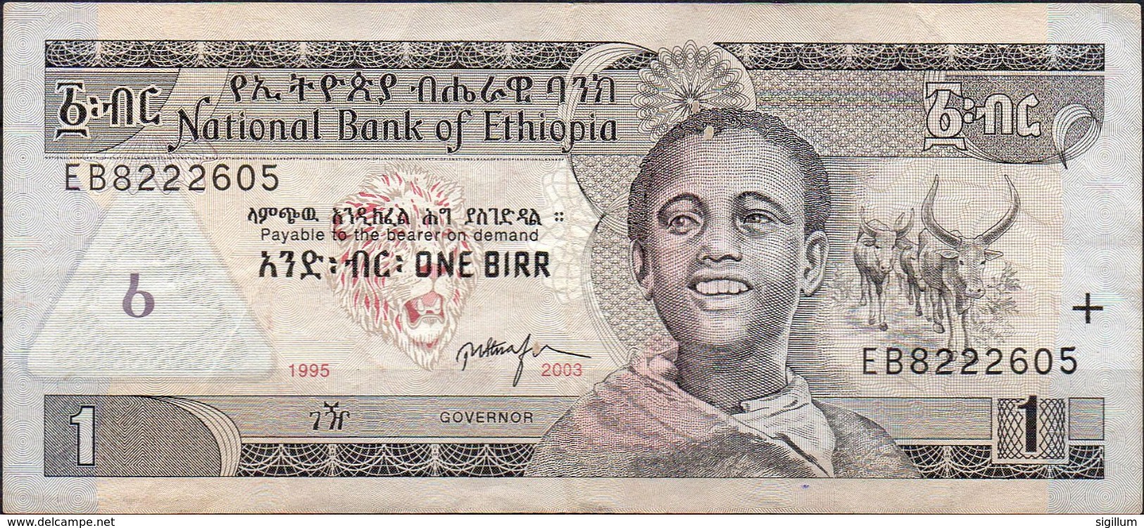 ETIOPIA 1995 - 1 BIRR - USATA - Ethiopië