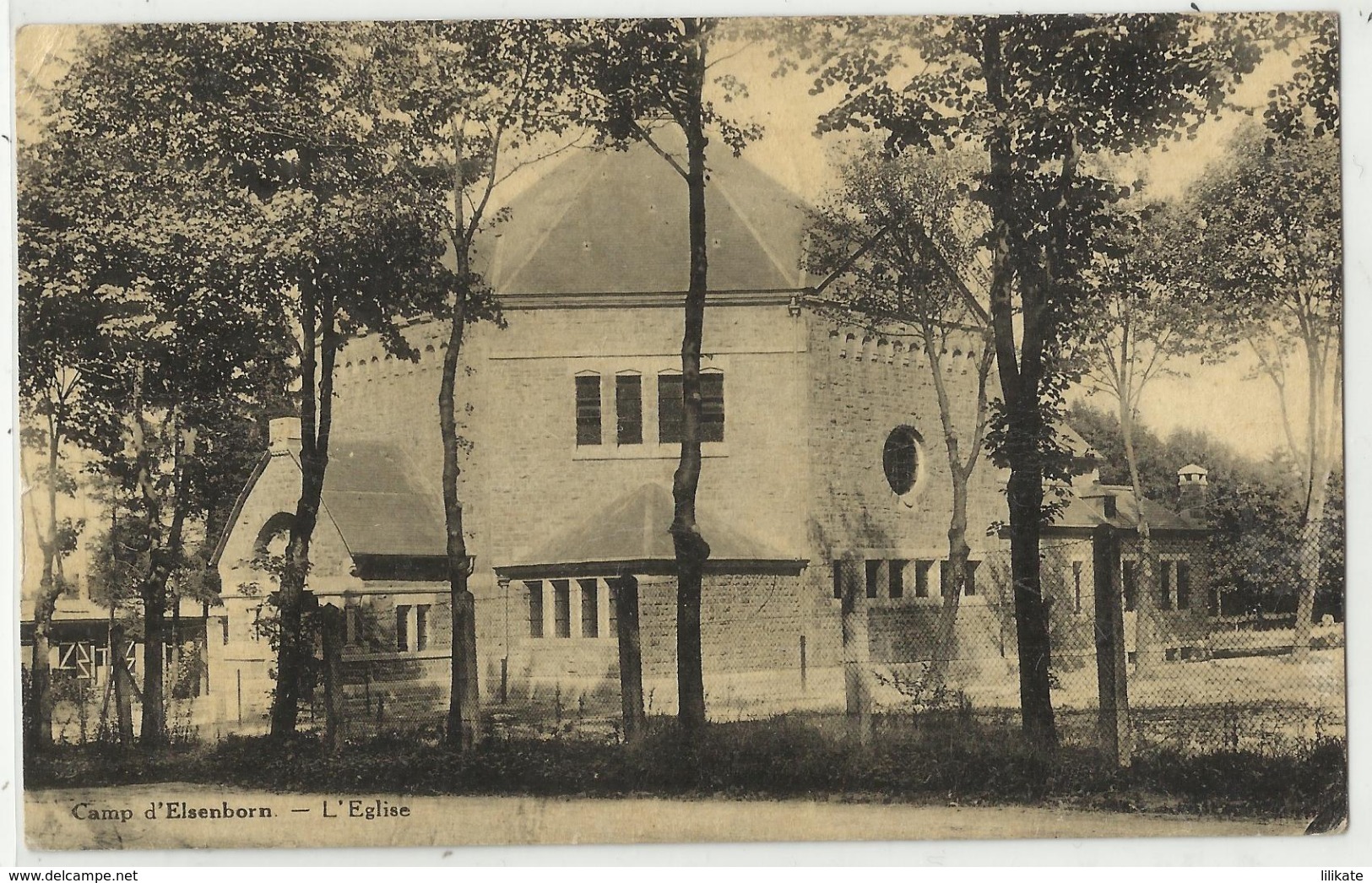 Elsenborn (Butgenbach) - Camp D'Elsenborn - L'Eglise 1936 - Butgenbach - Buetgenbach