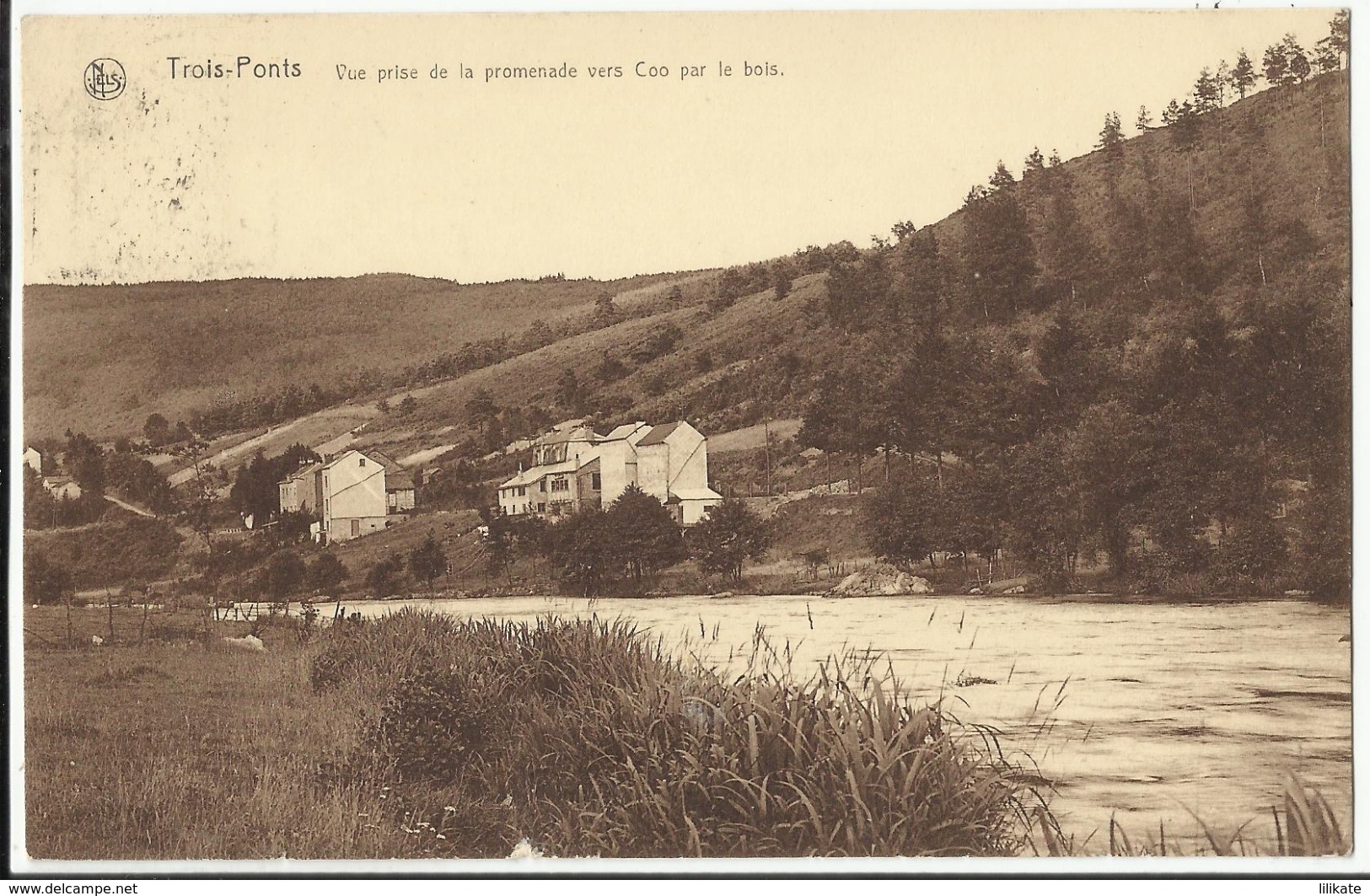 TROIS-PONTS - Vue Prise De La Promenade Vers Coo Par Le Bois - Trois-Ponts