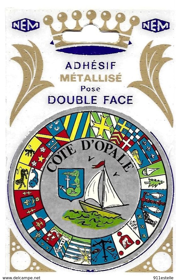 62  COTE D OPALE  ADHESIF  DOUBLE FACE - Andere & Zonder Classificatie