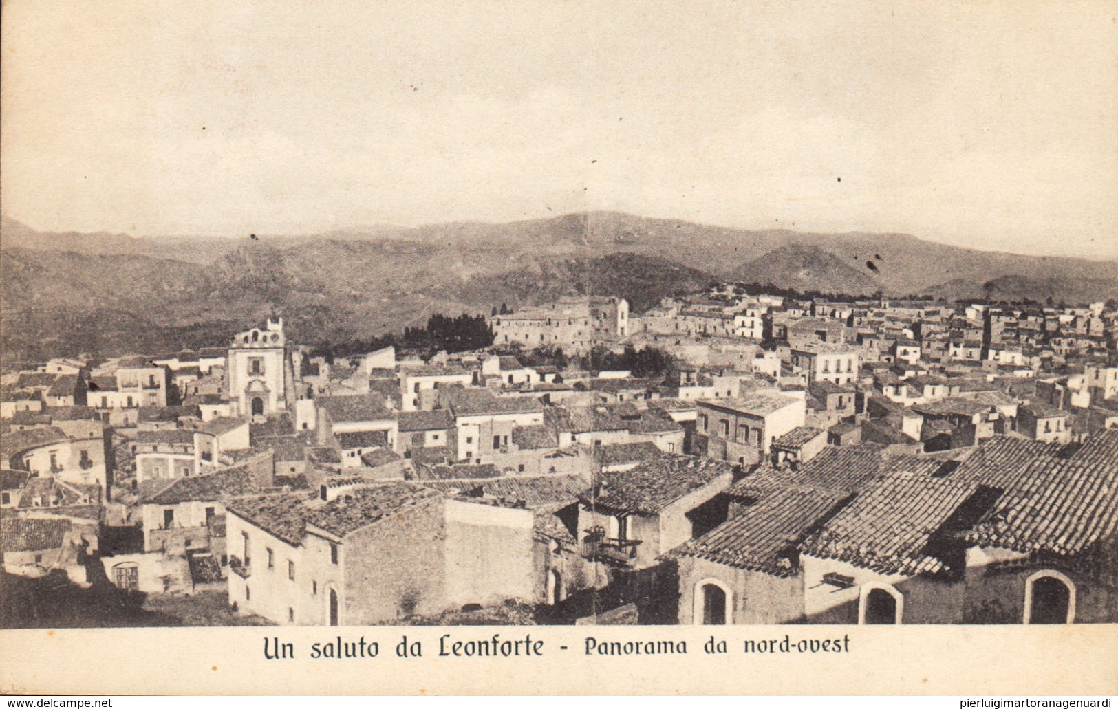 12431 - Leonforte - Panorama Da Nord-Ovest (Enna) F - Enna