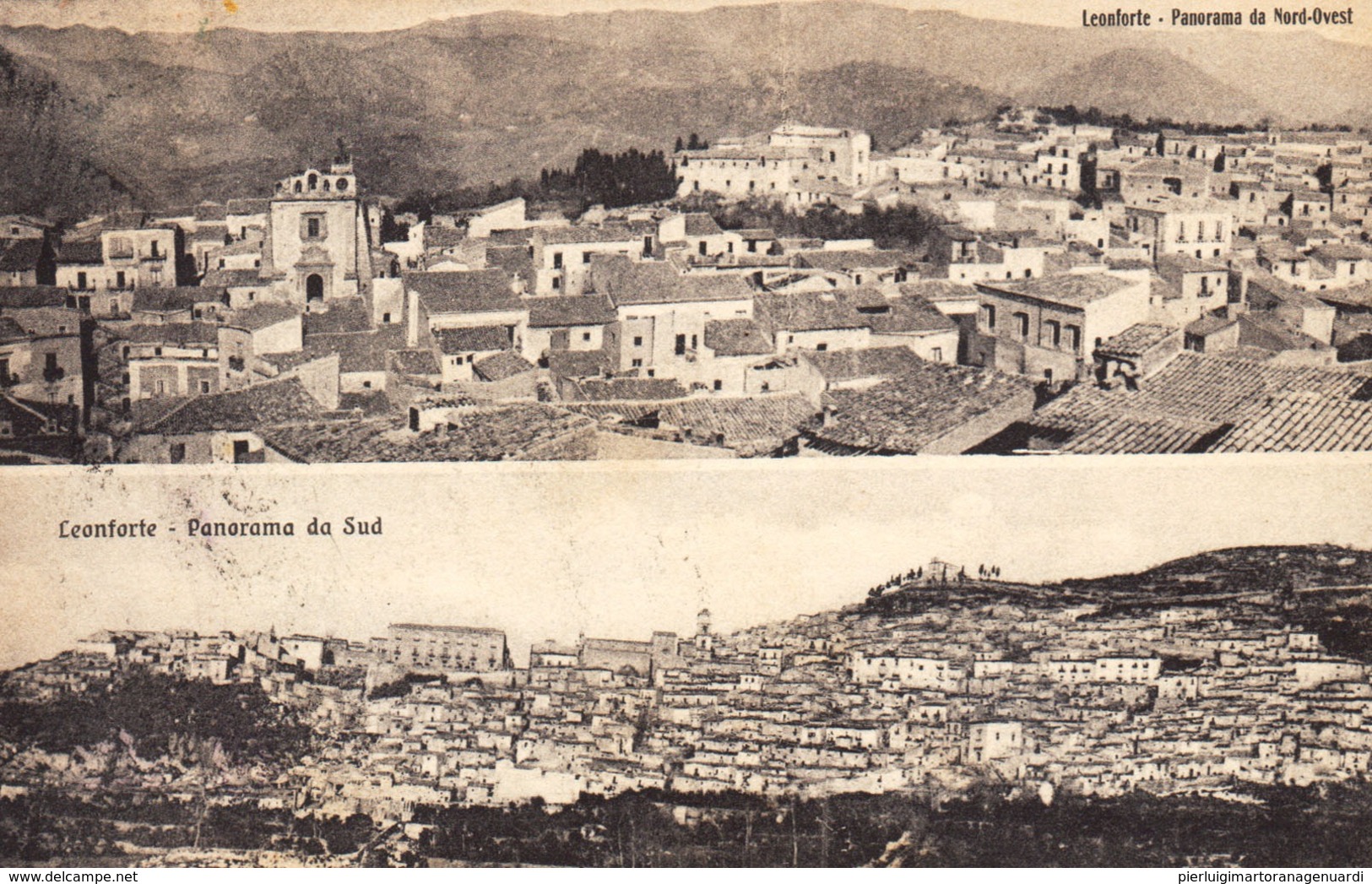 12432 - Leonforte - Panorama Da Sud (Enna) F - Enna