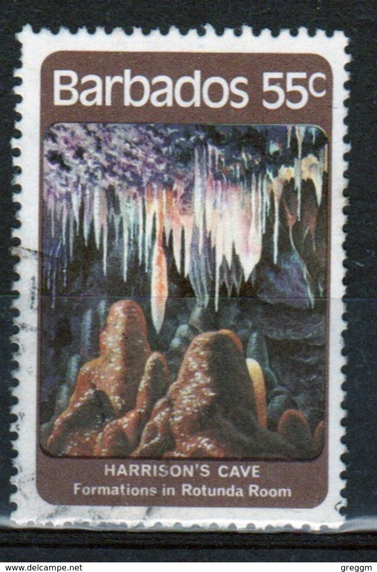 Barbados 1981 Single 55c Stamp Celebrating Harrisons Cave. - Barbados (1966-...)