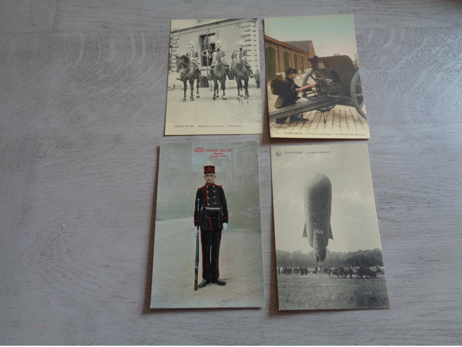 Beau Lot De 20 Cartes Postales De L' Armée Belge Soldats Soldat  Mooi Lot Van 20 Postkaarten Leger Soldaten Soldaat - 5 - 99 Cartes