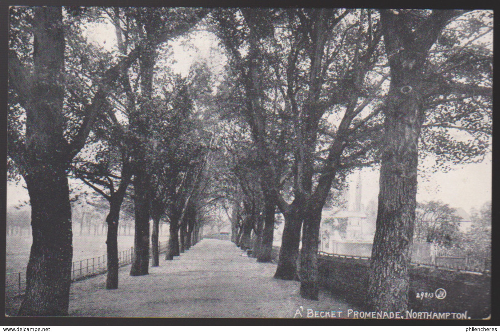 CPA - (Royaume-Uni) A' Becket Promenade, Northampton - Northamptonshire