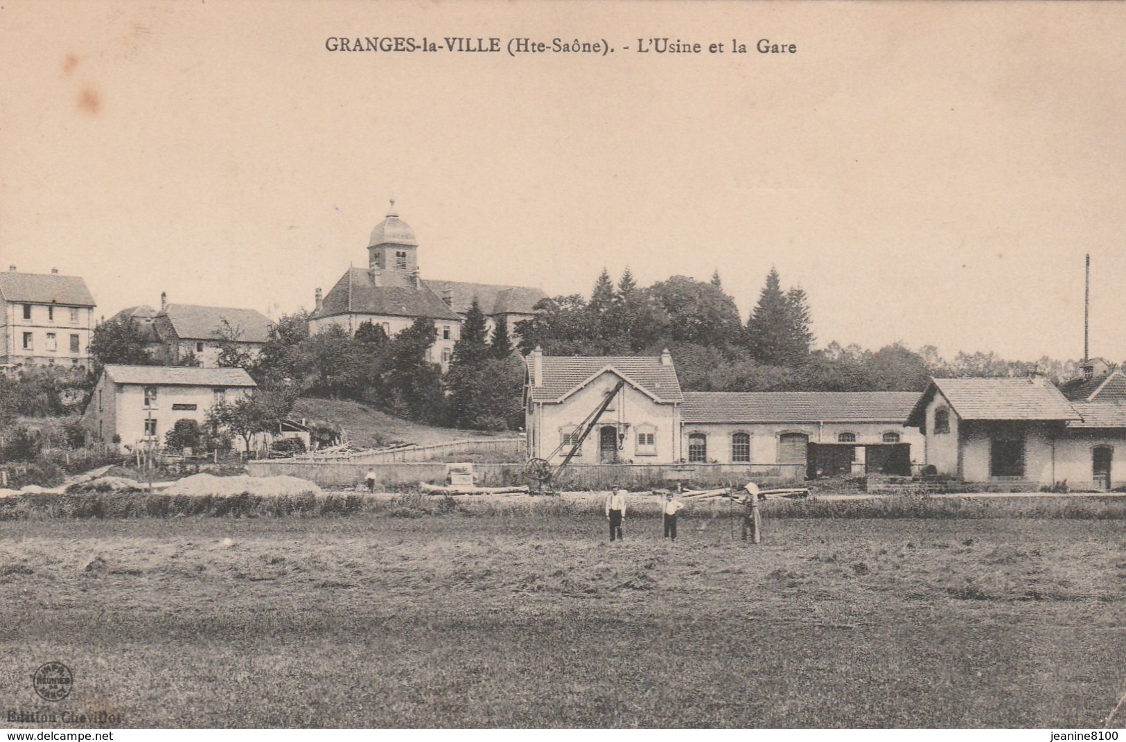 Granges - La - Ville  - L'Usine Et La Gare - Other & Unclassified