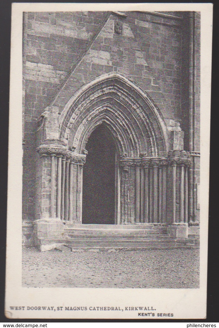 CPA - (Royaume-Uni) West Doorway, St Magnus Cathedral, Kirkwall - Orkney