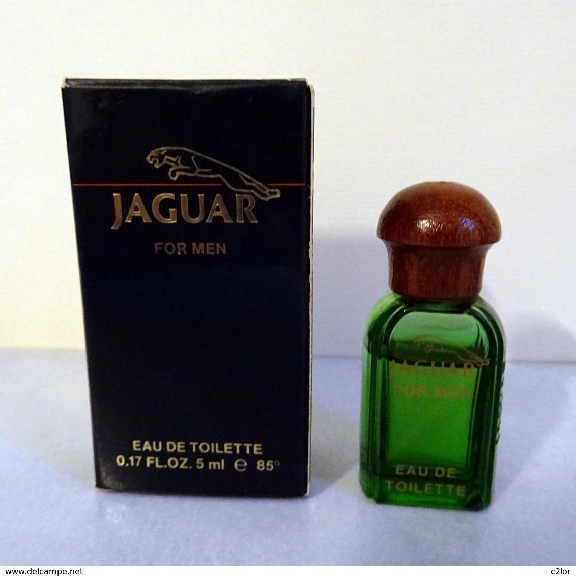 Miniature  "JAGUAR FOR MEN"  Eau De Toilette Pour Homme  5 Ml Dans Sa  Boite - Miniatures Men's Fragrances (in Box)