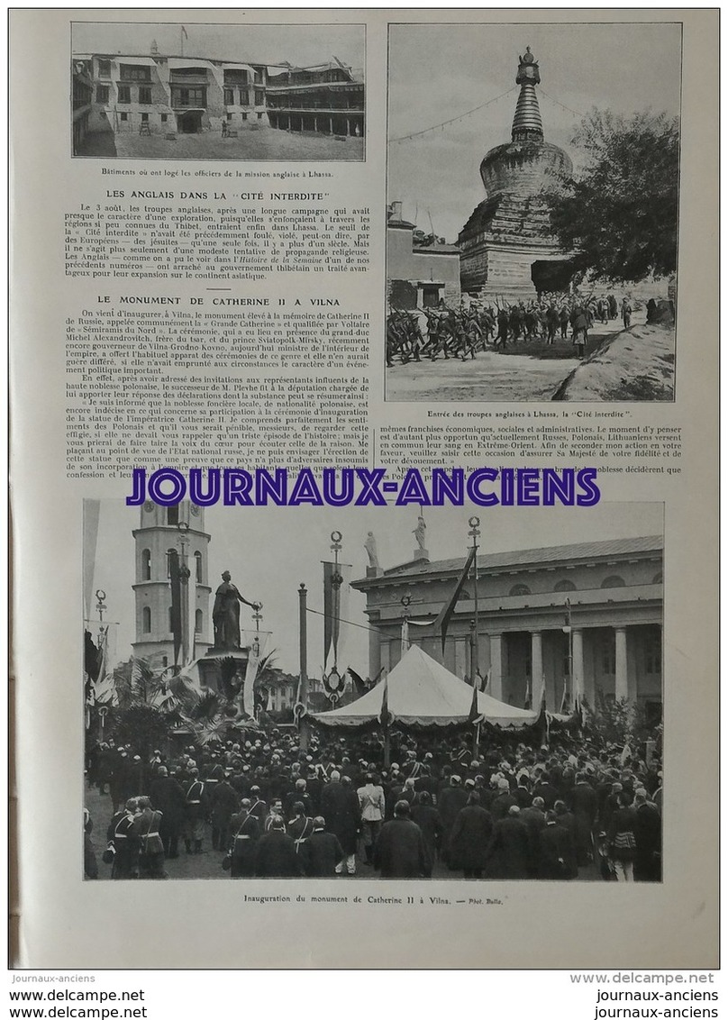 1904 AUGUSTE BARTHOLDI - LES REINES DE L'OPÉRETTS L'OEUVRE D'OFFENBACH - DEFENSE DE PORT ARTHUR - JUNGFRAU